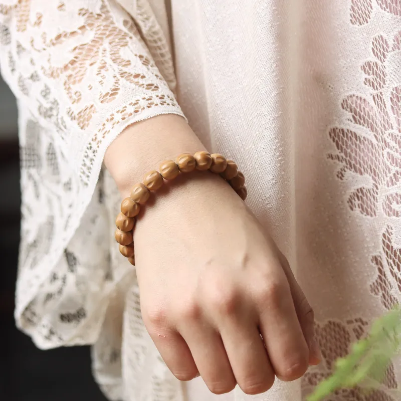 SHUZHUO Monkey Head Walnut Bracelets Unisex-2