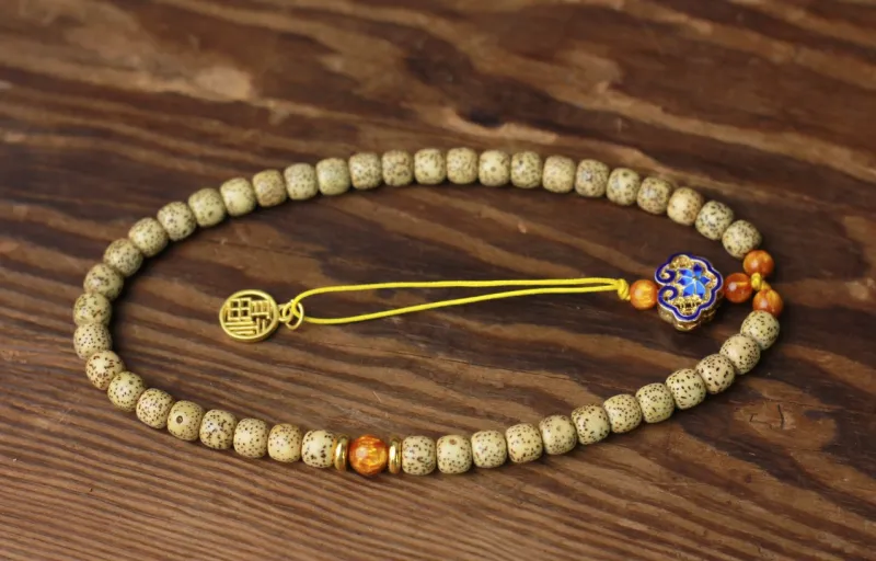 SHUZHUO Star Moon Bodhi Seeds Bracelets Unisex-3