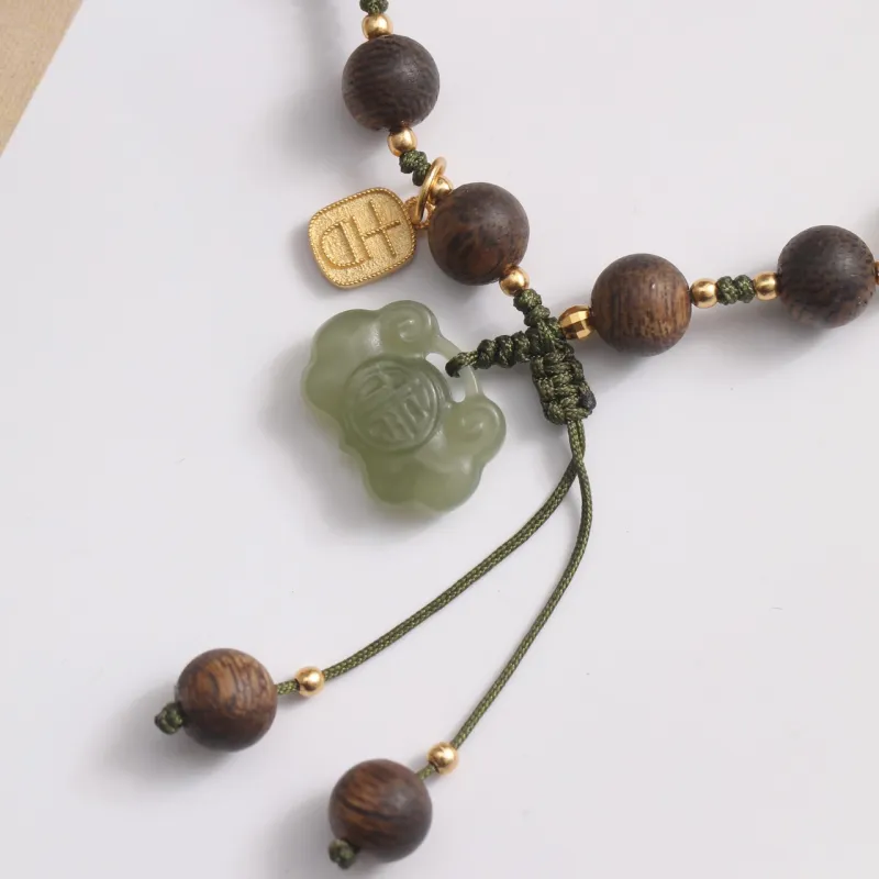 SHUZHUO Agarwood Bracelets Unisex-5