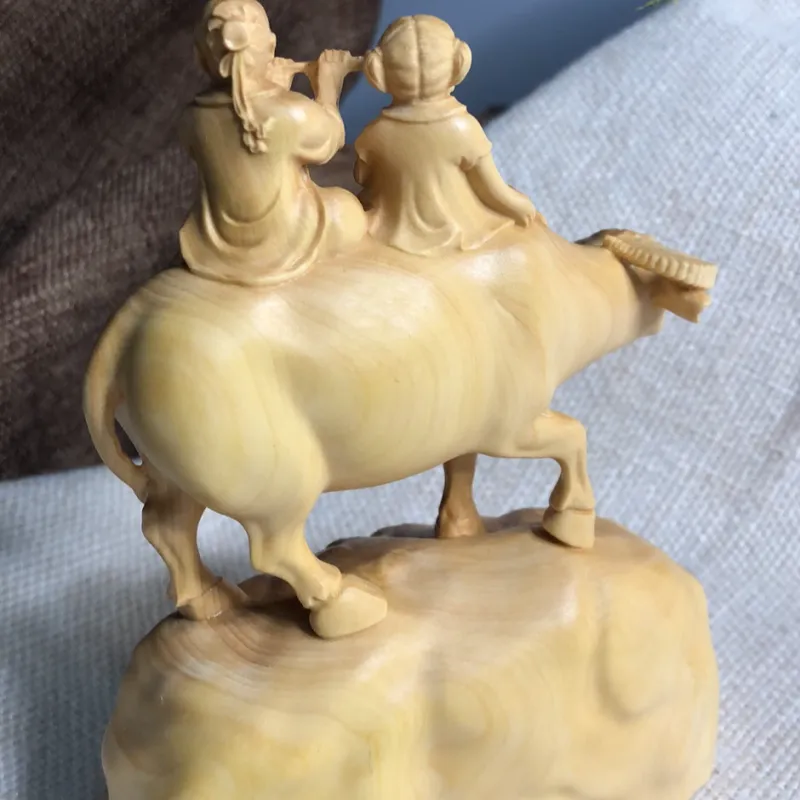 SHUZHUO Boxwood Ornaments Unisex-5