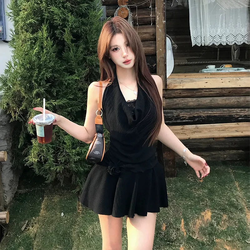 SISC Sleeveless Dresses Women's-6