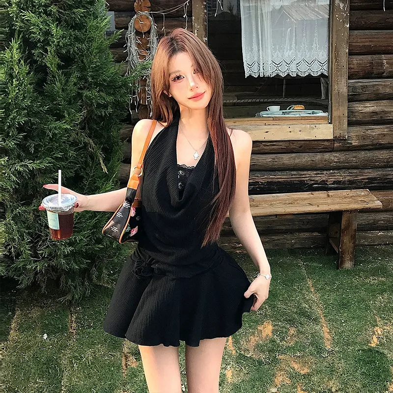 SISC Sleeveless Dresses Women's-7