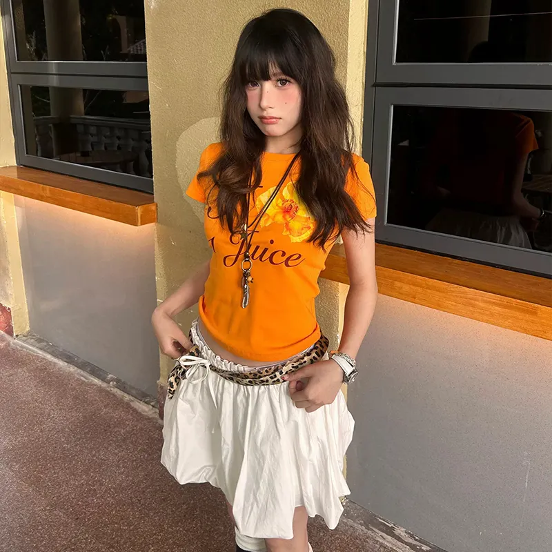 SISC T Shirts Women's Orange-2