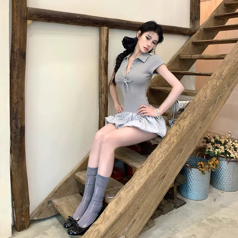 SISC Short Sleeved Dress Women's-5