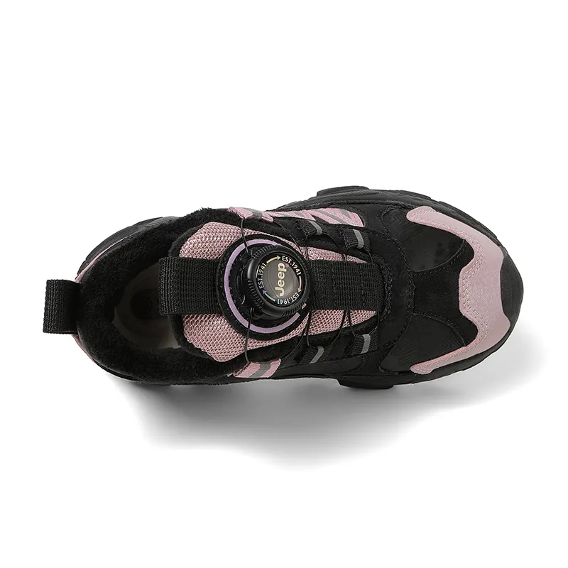 Jeep Slip Resistant Anti Kick Abrasion Resistant Thermal Mid Top Kids Lifestyle Shoes Kids'-11