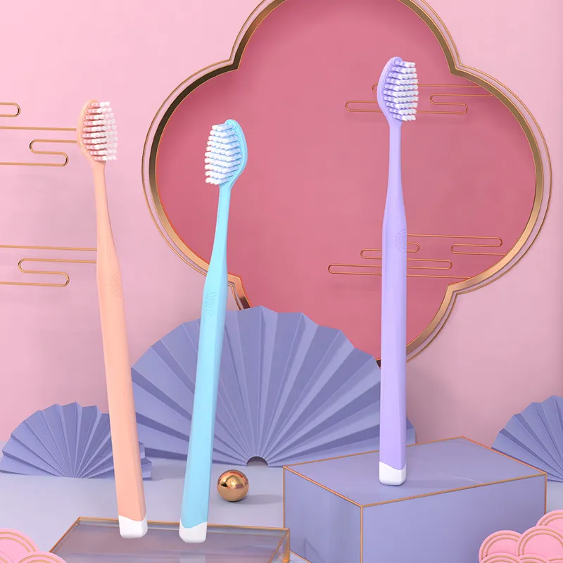 MIKEMEIZHUANG Soft Fur Chinese Fashion Trend Toothbrushes Gentle Care For Sensitive Gums-9