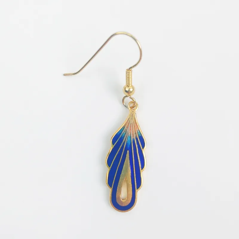 HONGQIAO Enamel Earrings Women's-6