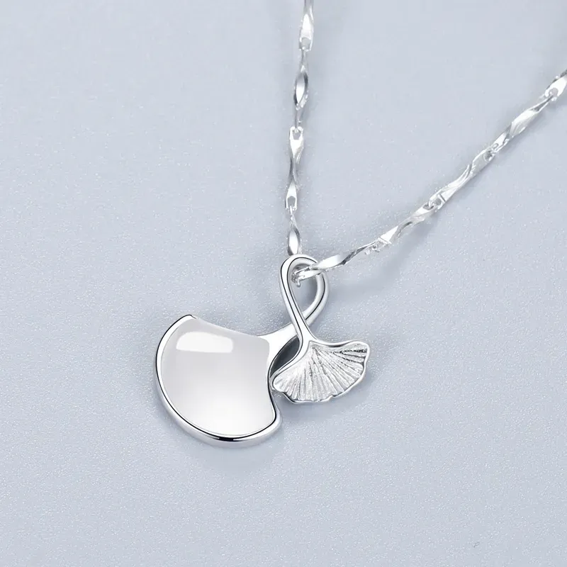 TIANJUE Natural Chalcedony Necklaces Unisex-3