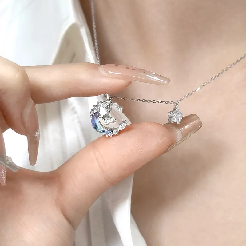 TIANJUE S925 Silver Necklaces Unisex-2