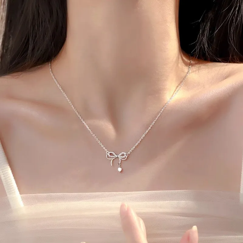 TIANJUE S925 Silver Necklaces Unisex-3