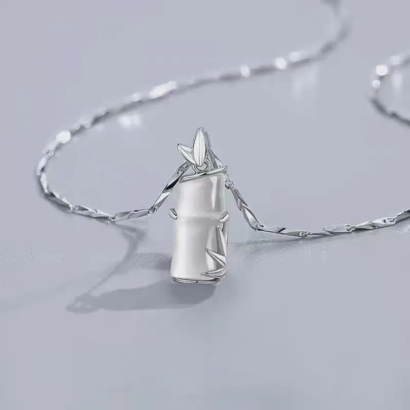 TIANJUE Natural Chalcedony Necklaces Unisex-3