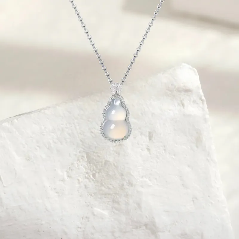 TIANJUE Chalcedony Necklaces Unisex-3