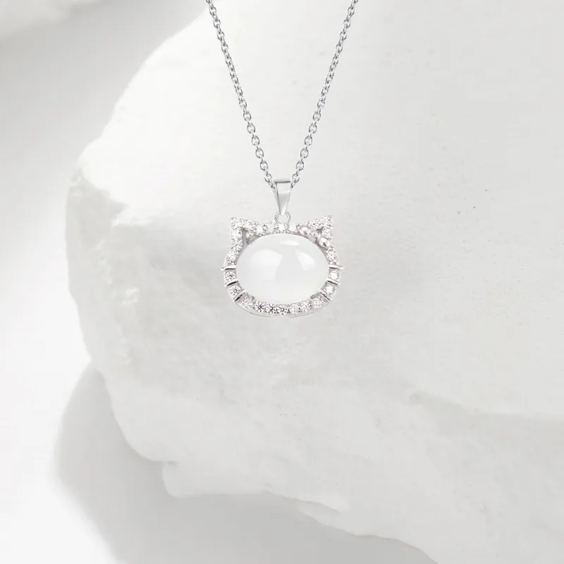 TIANJUE Chalcedony Necklaces Unisex-4