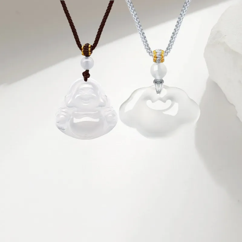 TIANJUE Chalcedony Necklaces Unisex-6