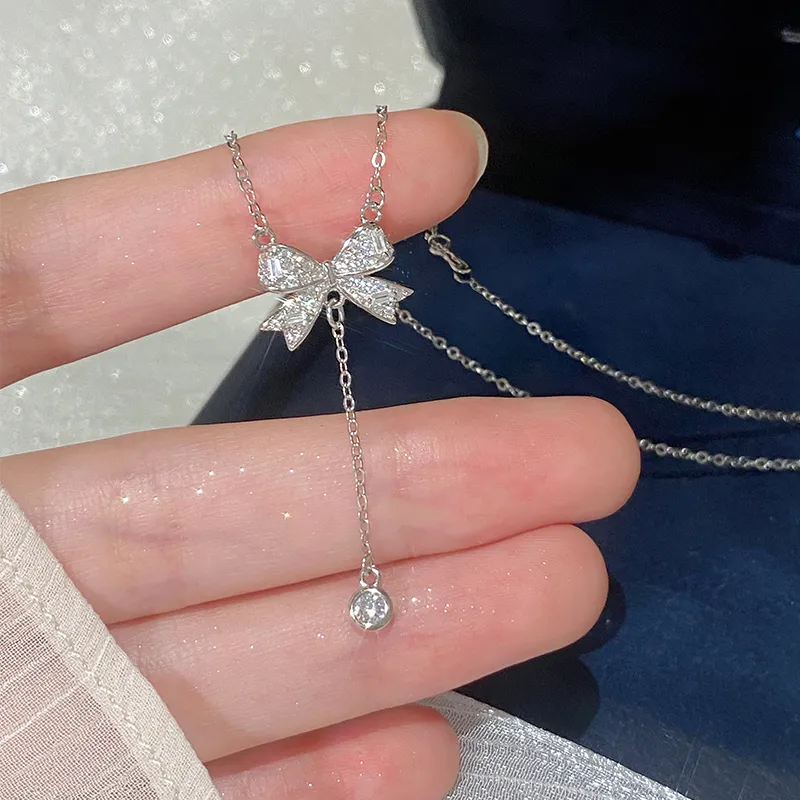 TIANJUE 925 Sterling Silver Necklaces Women's-1