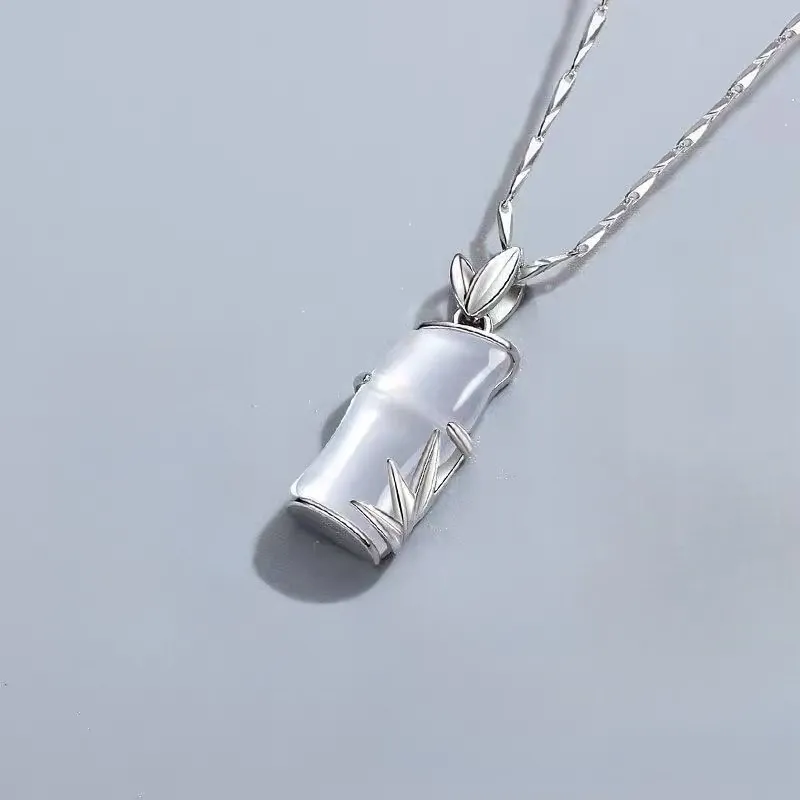 TIANJUE Natural Chalcedony Necklaces Unisex-2