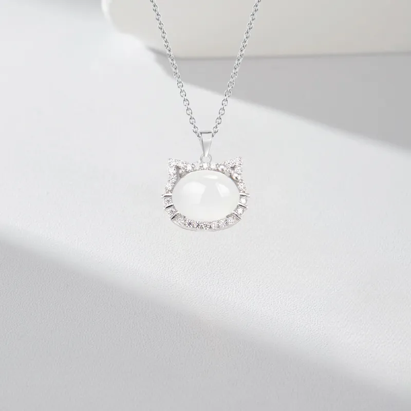 TIANJUE Chalcedony Necklaces Unisex-3