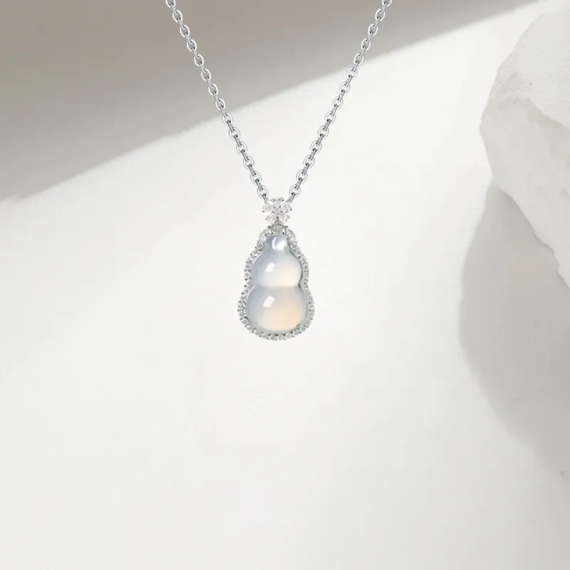 TIANJUE Chalcedony Necklaces Unisex-2