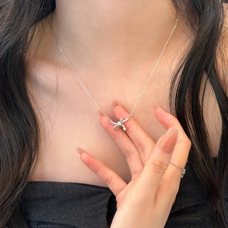 TIANJUE S925 Silver Necklaces Unisex-4