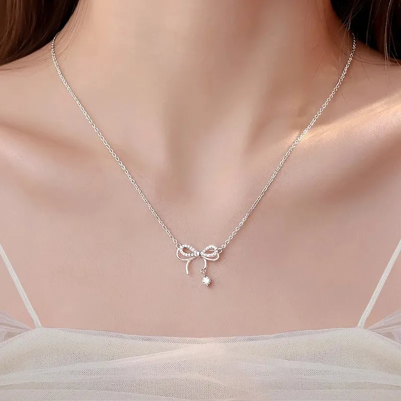 TIANJUE S925 Silver Necklaces Unisex-2