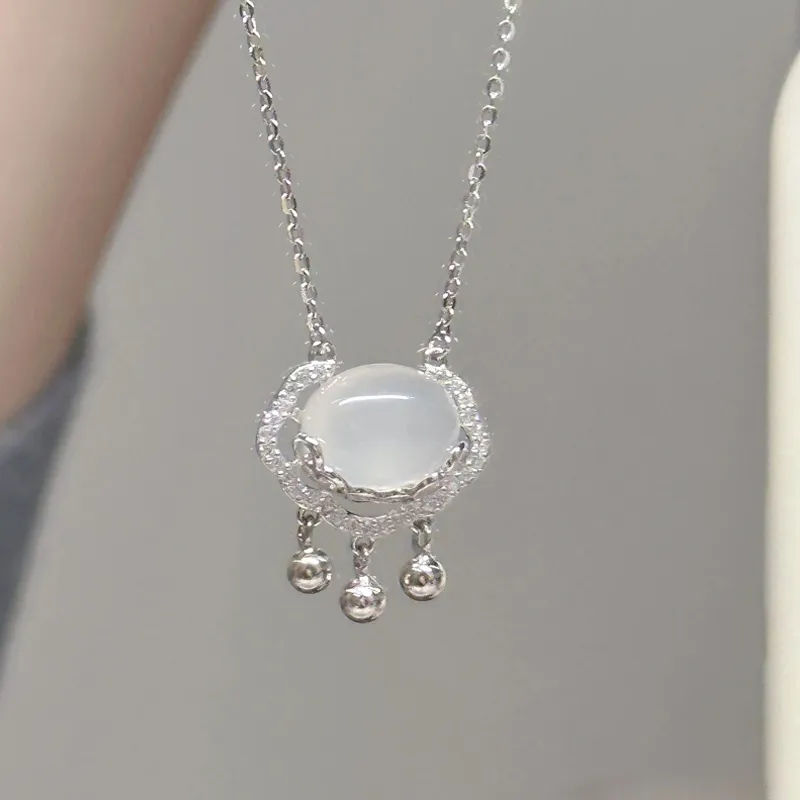 TIANJUE Chalcedony Necklaces Women's-1