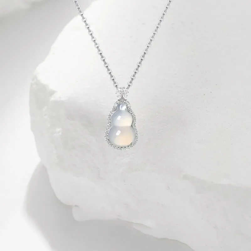TIANJUE Chalcedony Necklaces Unisex-4