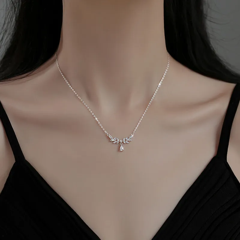 TIANJUE S925 Silver Necklaces Unisex-4
