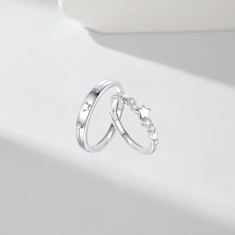 TIANJUE S925 Silver Rings Unisex-1