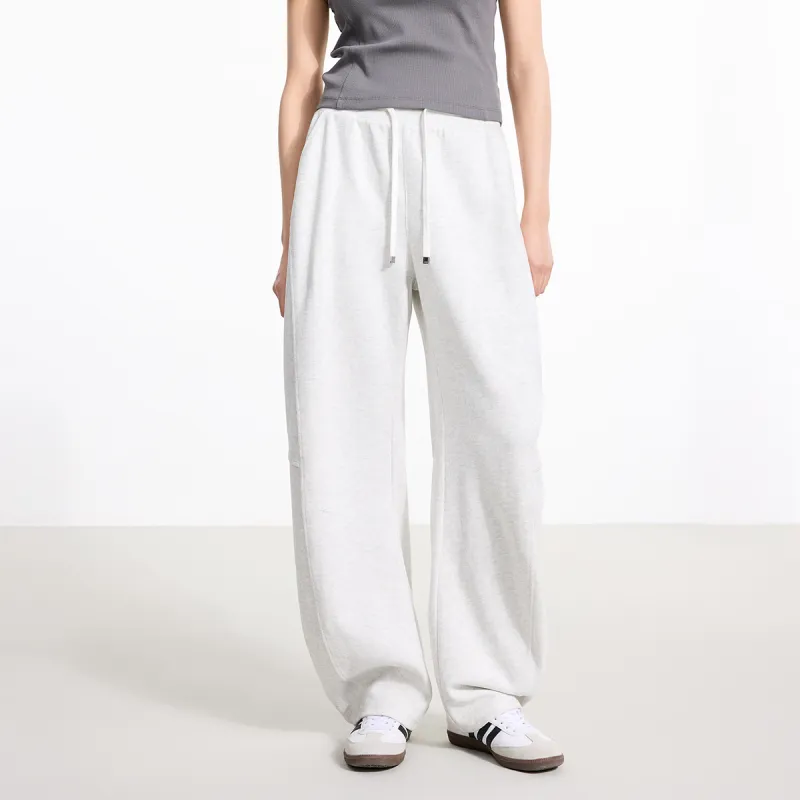 LINCchic Casual Pants Women's Light Sand White-2