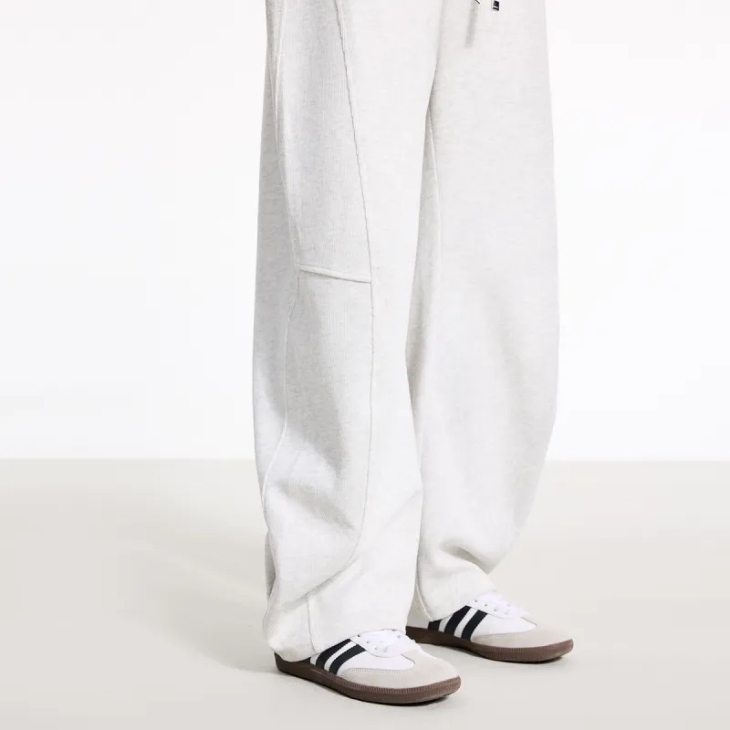 LINCchic Casual Pants Women's Light Sand White-6