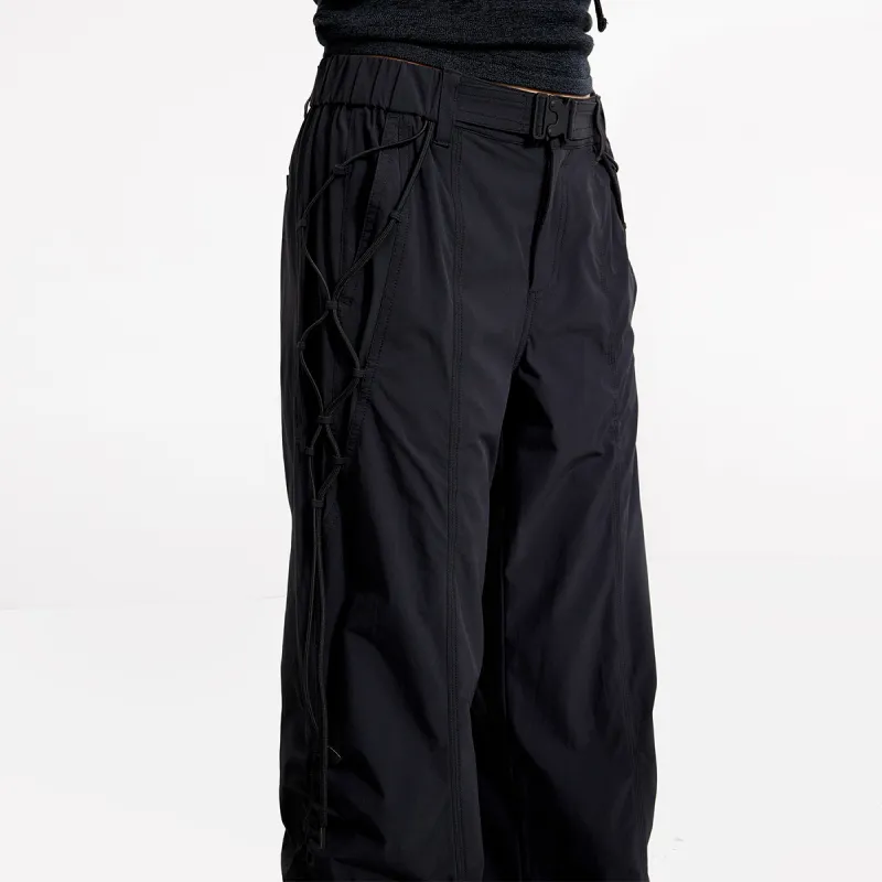 LINCchic Casual Pants Women's Black-6