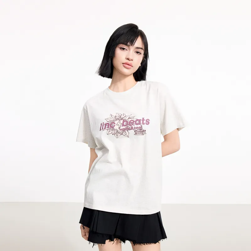 LINCchic Drop Shoulder Sleeve T Shirt Women's-2