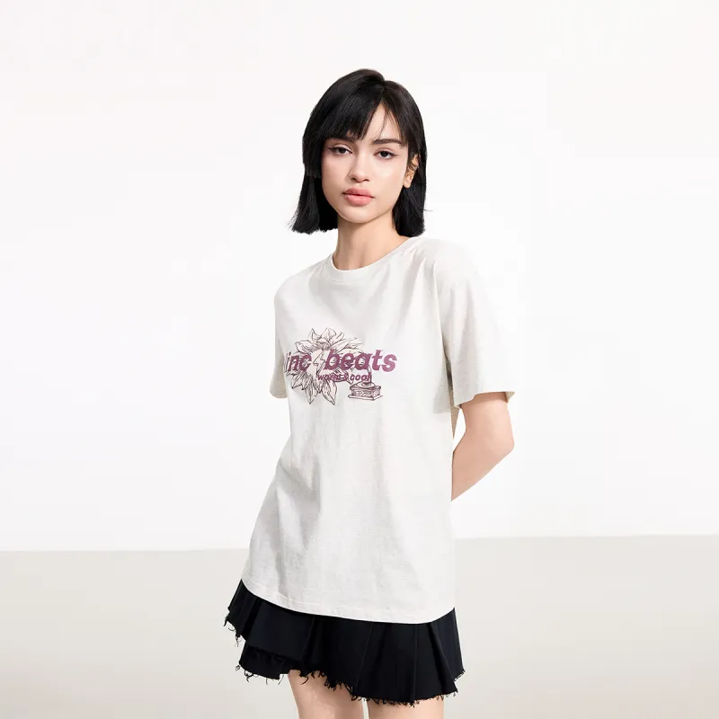 LINCchic Drop Shoulder Sleeve T Shirt Women's-3