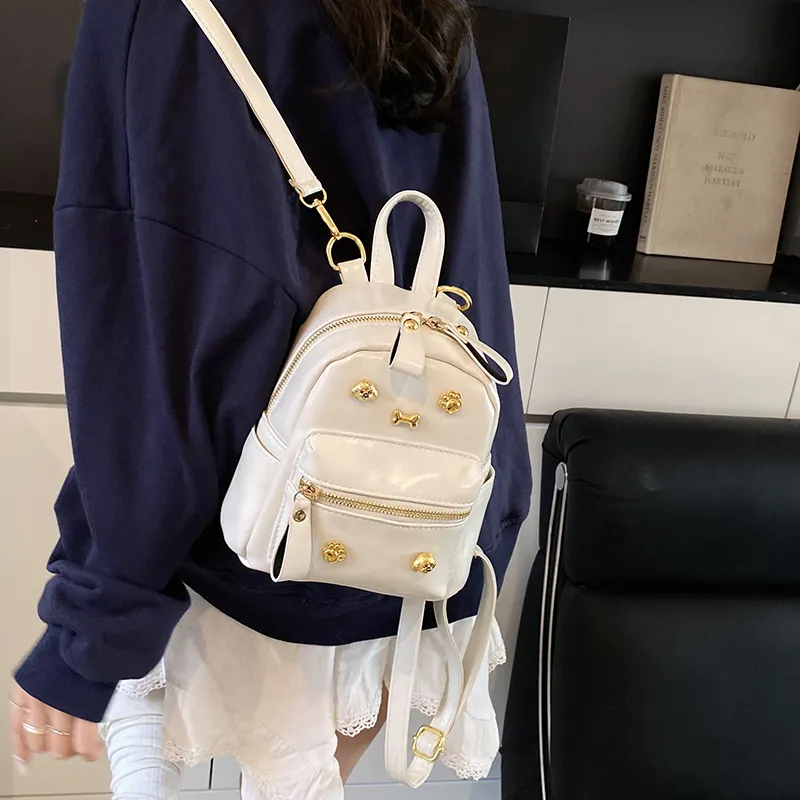PINK·LAND PU Backpack Regular Women's Multicolor-23