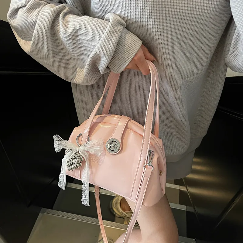 PINK·LAND PU Handheld Shoulder Bag, Crossbody Bag, Handbag Regular Women's Multicolor-24