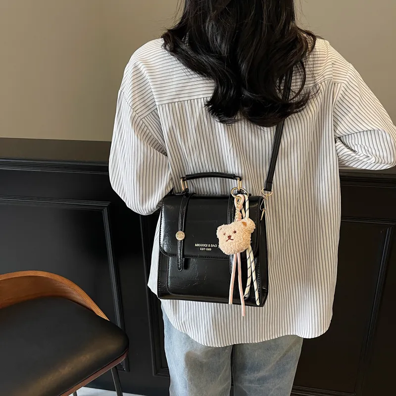 PINK·LAND PU Backpack Women's Multicolor-23