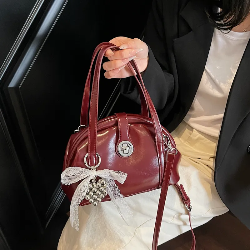 PINK·LAND PU Handheld Shoulder Bag, Crossbody Bag, Handbag Regular Women's Multicolor-17