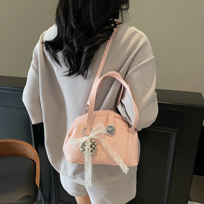 PINK·LAND PU Handheld Shoulder Bag, Crossbody Bag, Handbag Regular Women's Multicolor-25
