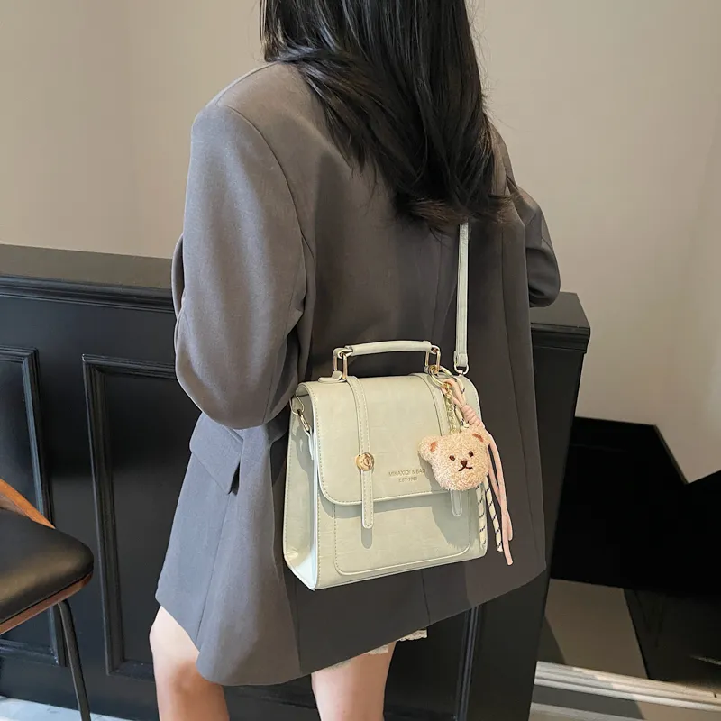 PINK·LAND PU Backpack Women's Multicolor-17