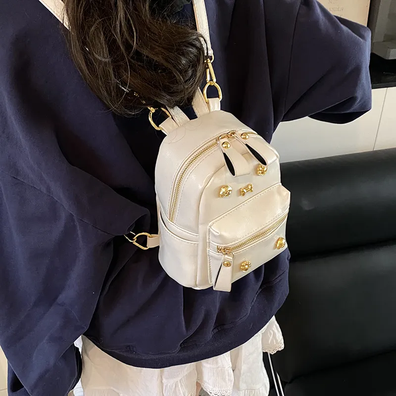 PINK·LAND PU Backpack Regular Women's Multicolor-21