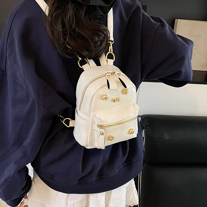 PINK·LAND PU Backpack Regular Women's Multicolor-22