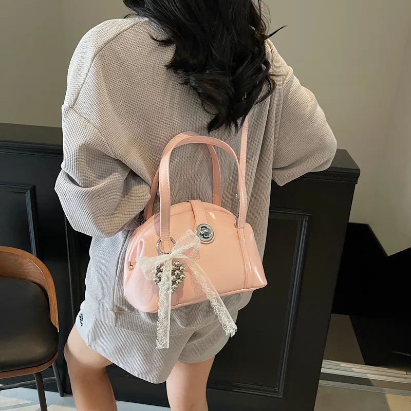 PINK·LAND PU Handheld Shoulder Bag, Crossbody Bag, Handbag Regular Women's Multicolor-23