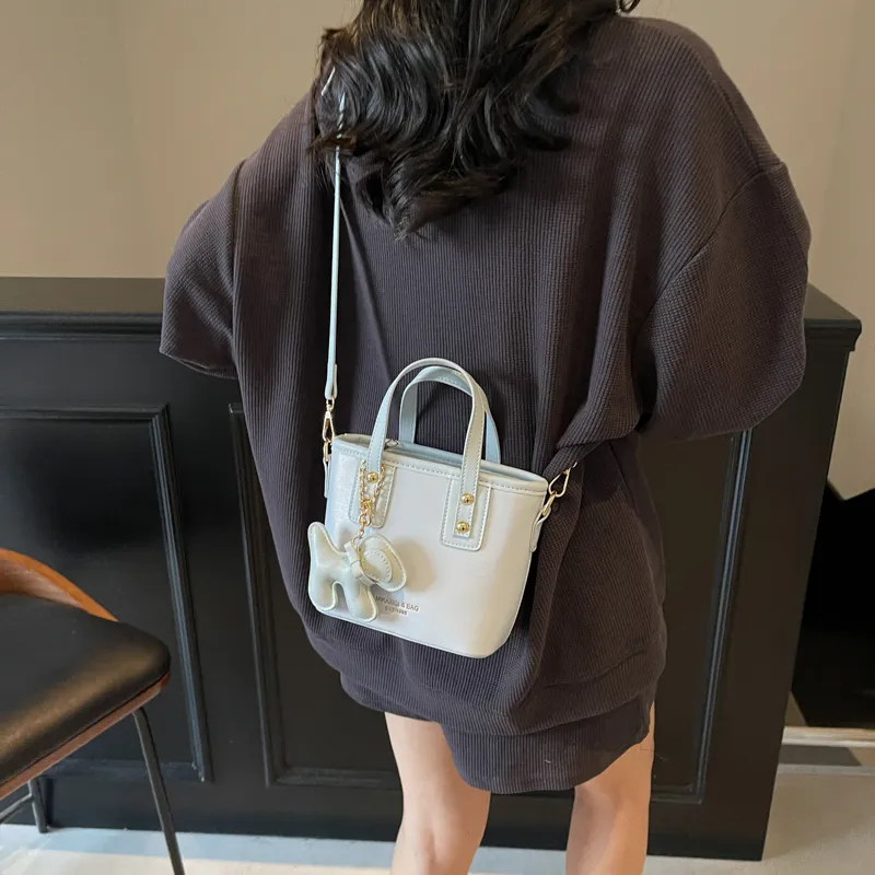 PINK·LAND PU Bucket Bags Shoulder Bag Crossbody Bag Handbag Regular Women's Multicolor-23