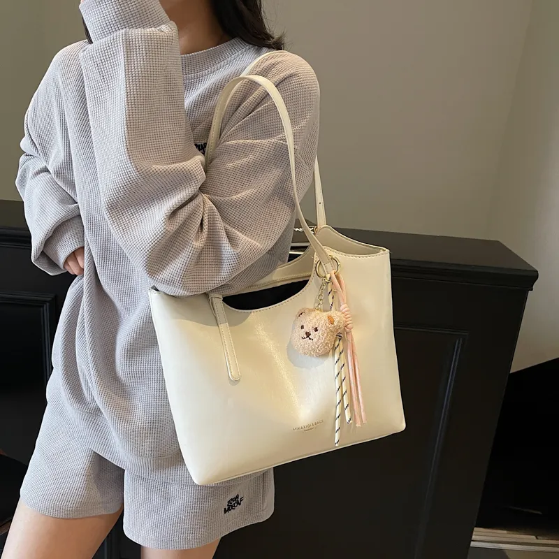 PINK·LAND PU Tote Bag Shoulder Bag Women's Multicolor-12
