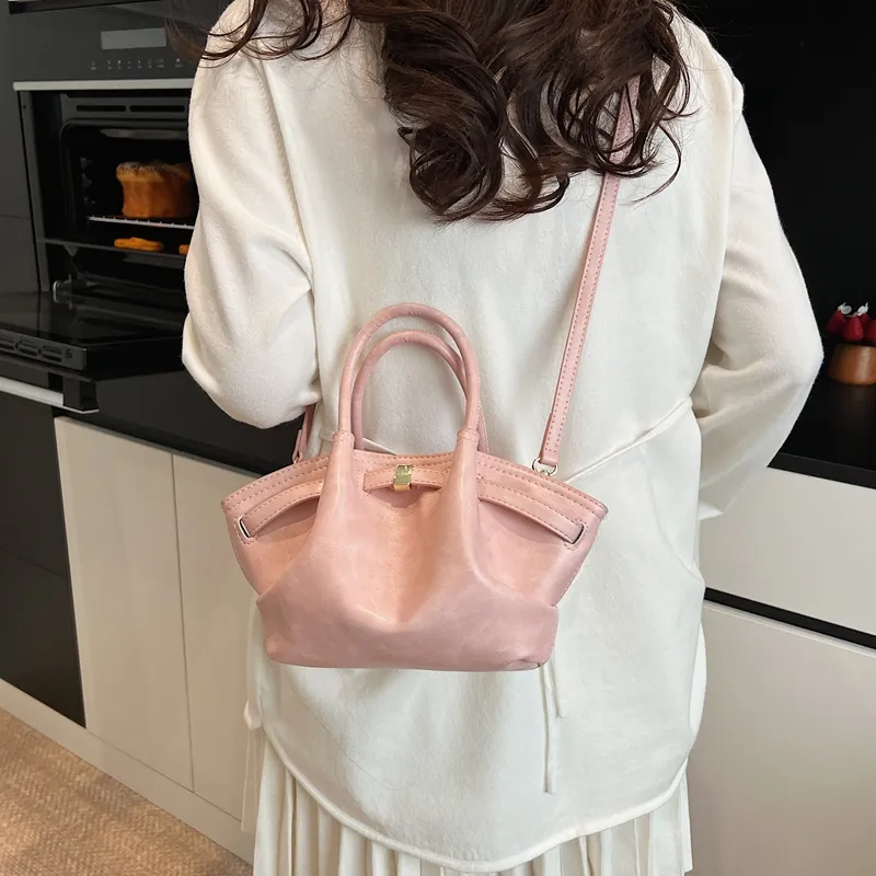 PINK·LAND PU Handbag Regular Women's Black/Pink/Ecru/Blue-9