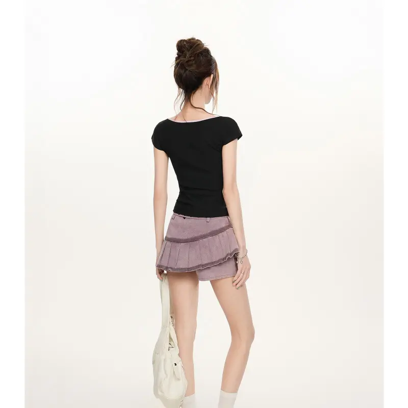 YGPRW Set in Sleeve T Shirt Women's-6