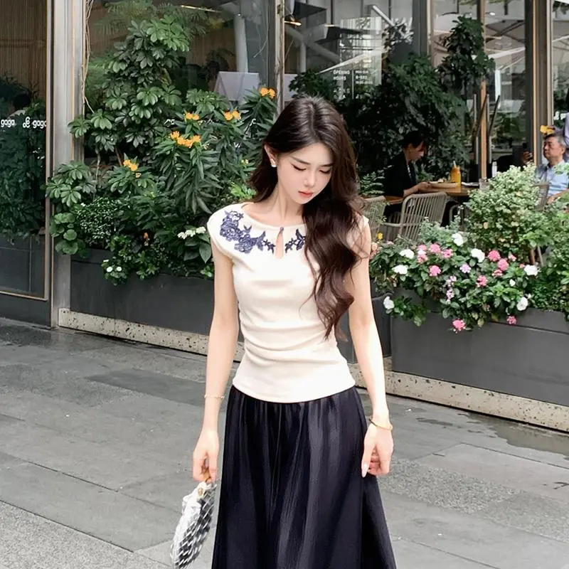 YGPRW Two Piece Skirt Sets Women's-5