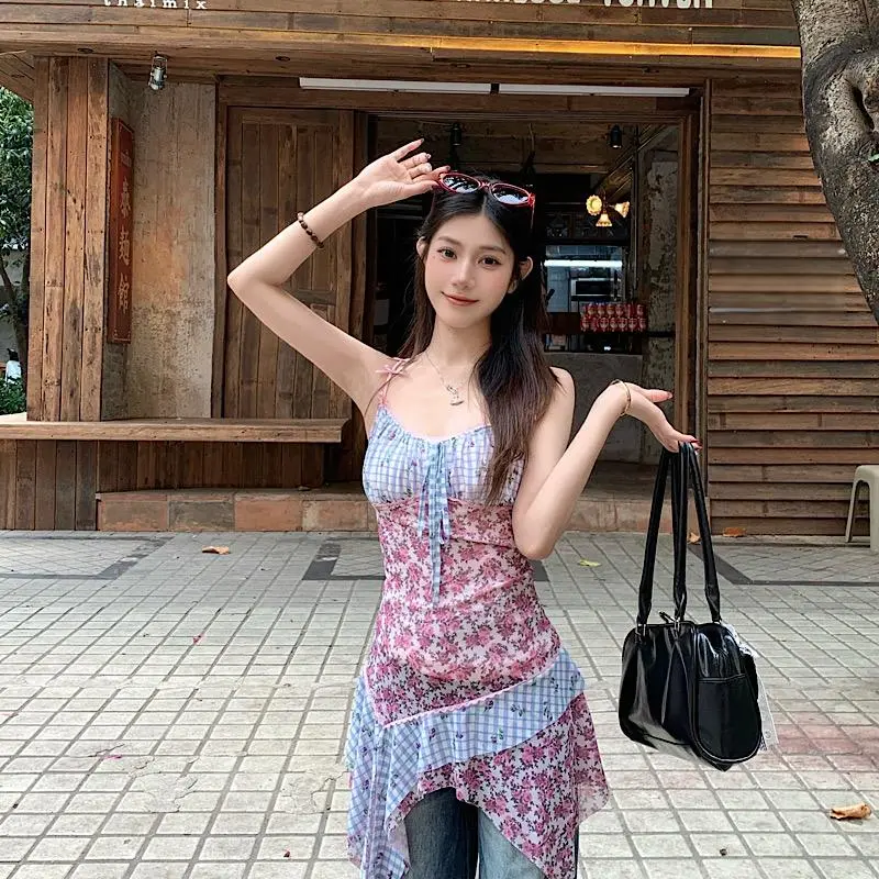 YGPRW Slip Dresses Women's Floral-4