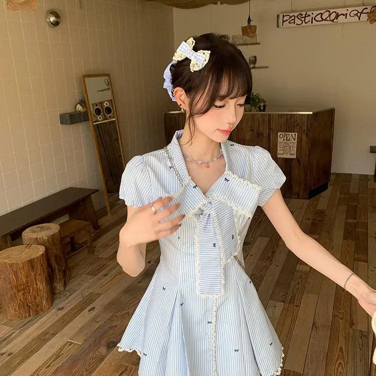 YGPRW Short Sleeved Dress Women's-4