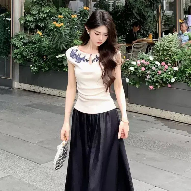 YGPRW Two Piece Skirt Sets Women's-2